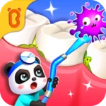 baby panda: dental care android application logo